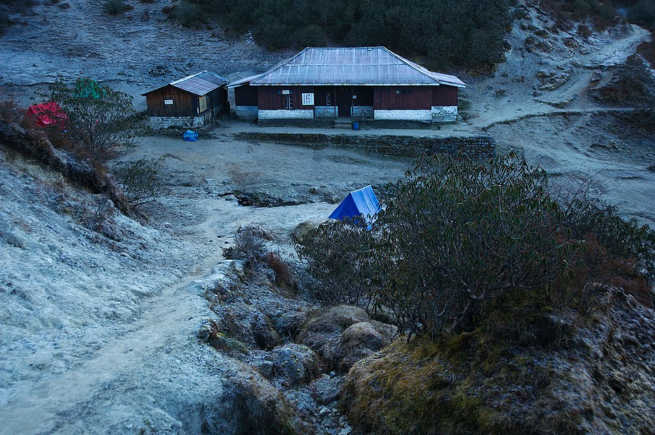 Oszronione Dzongri La (Goecha La trek)